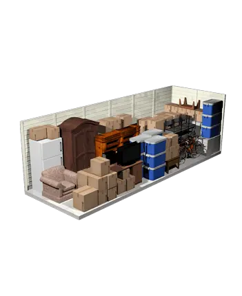 10x30storage unit section