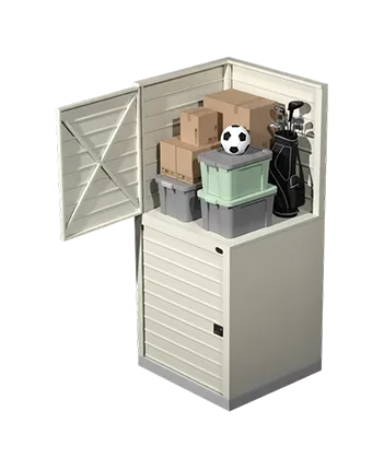 Lockerstorage unit section